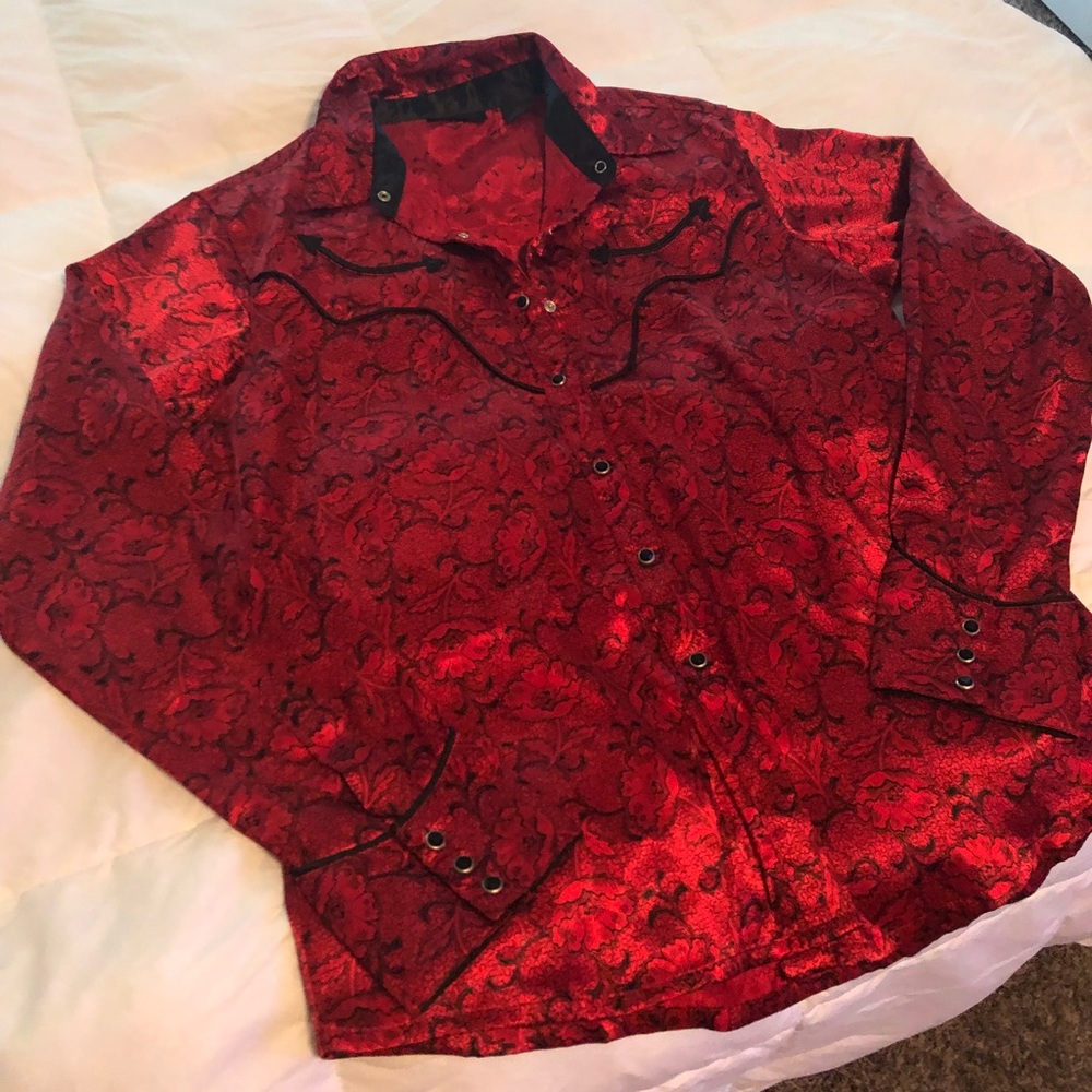 Women’s wrangler silk shirt